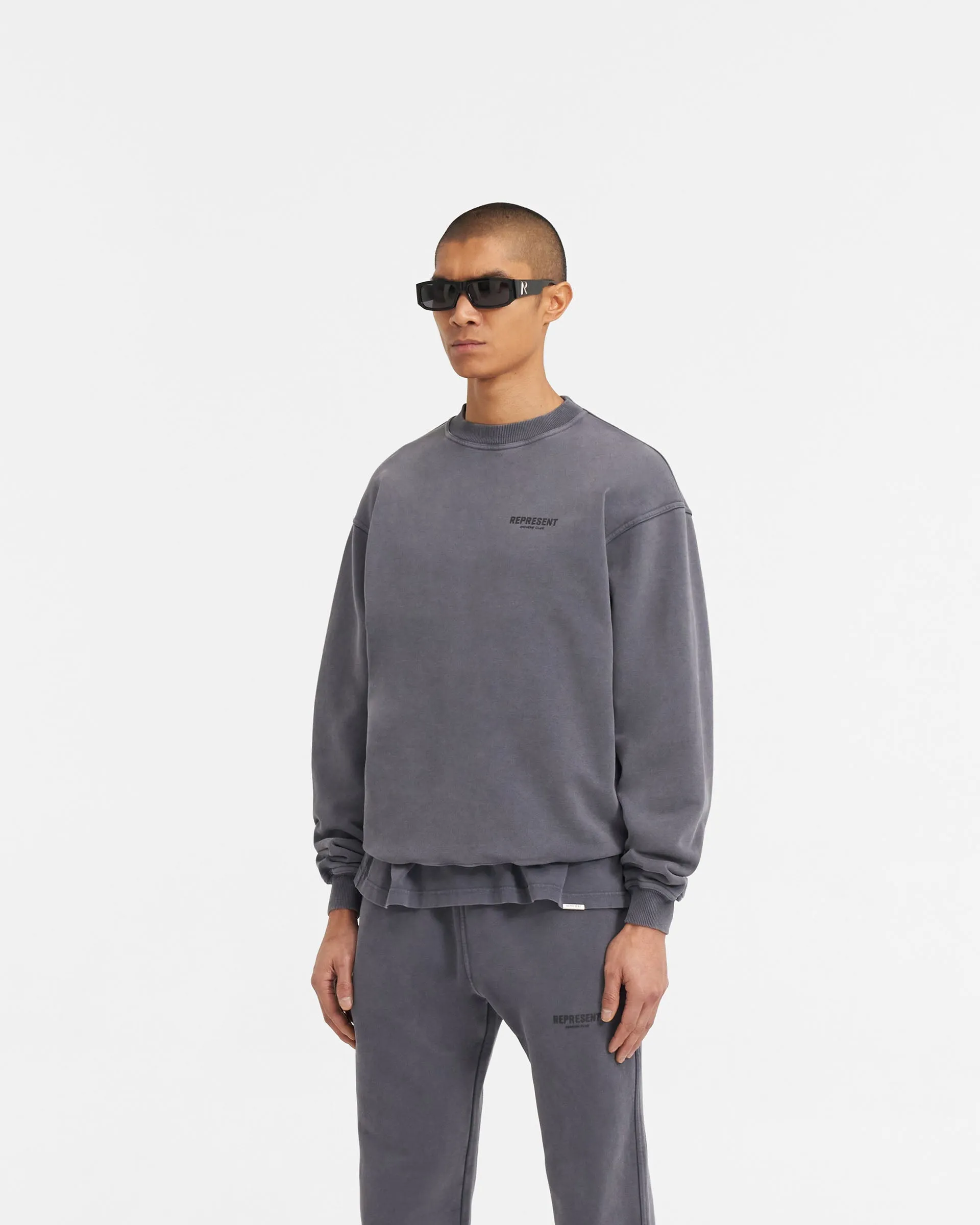 Represent Owners Club Sweater - Storm Wool