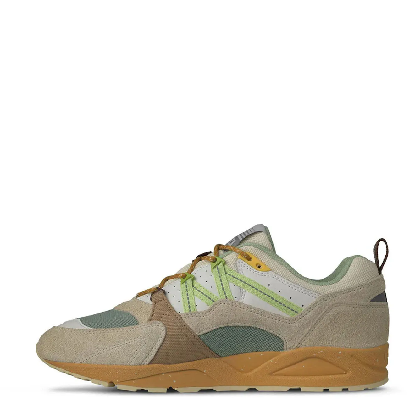 Rain Safe Shine Bright Karhu Fusion 2.0 Trainer Turtledove / Shadow Lime