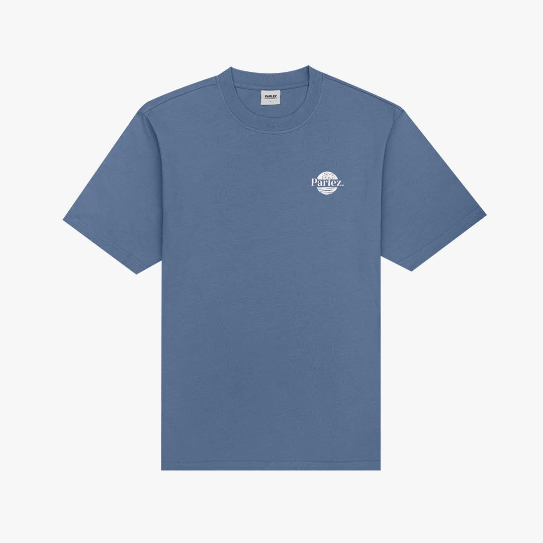 Brushed Interior Lining Spring Wear Boca T-Shirt China Blue
