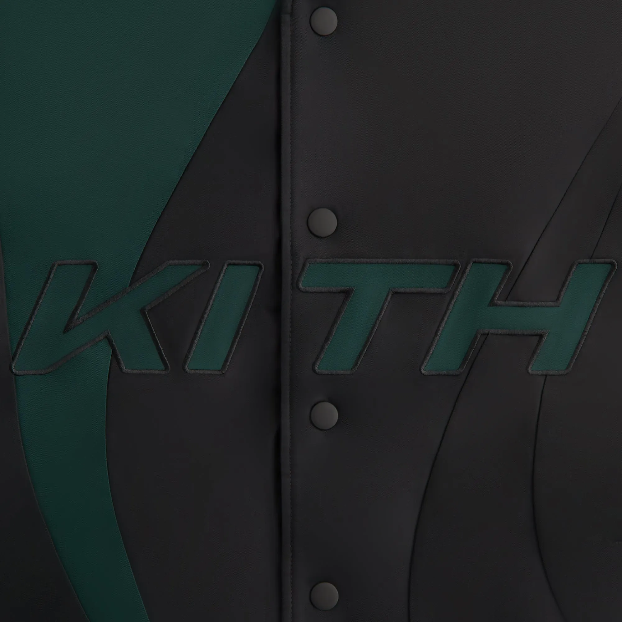 Kith for adidas Football Gorman Jacket - Black Stretch Material