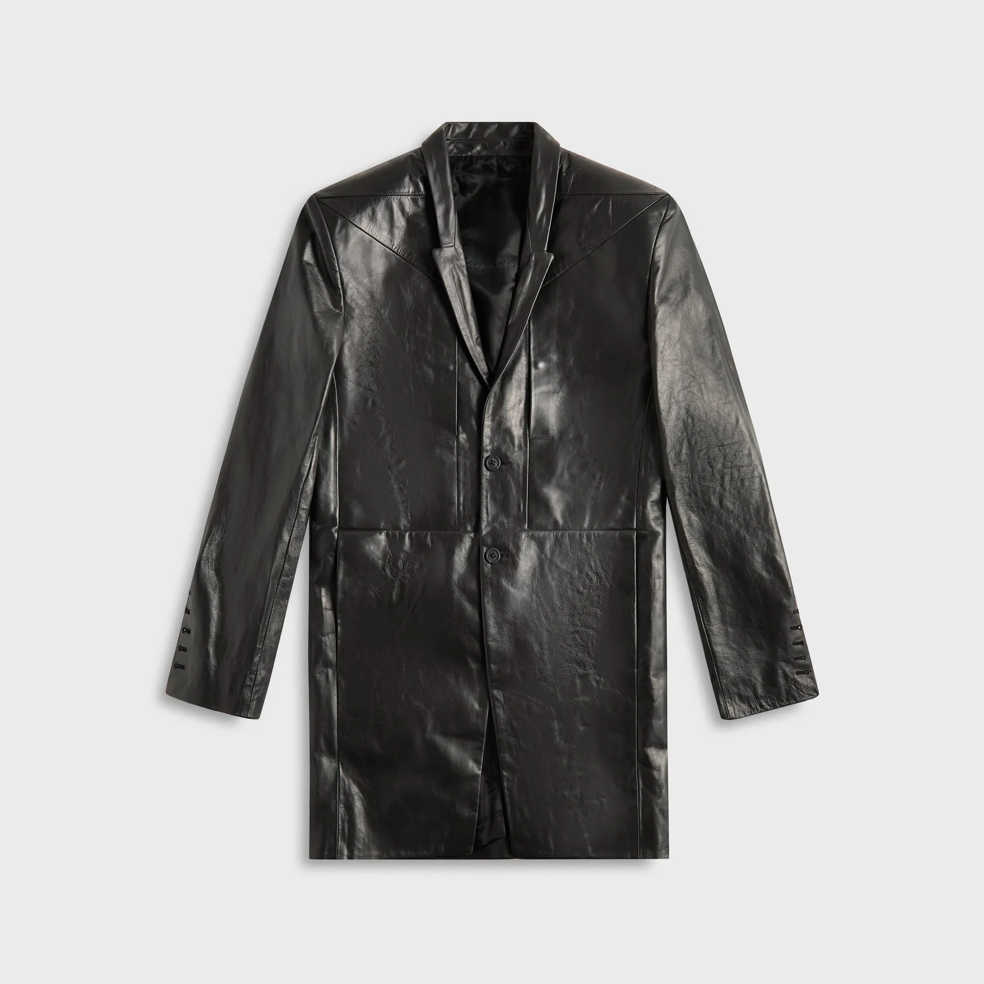 Windbreaker Style Rick Owens Lido Jacket - Black