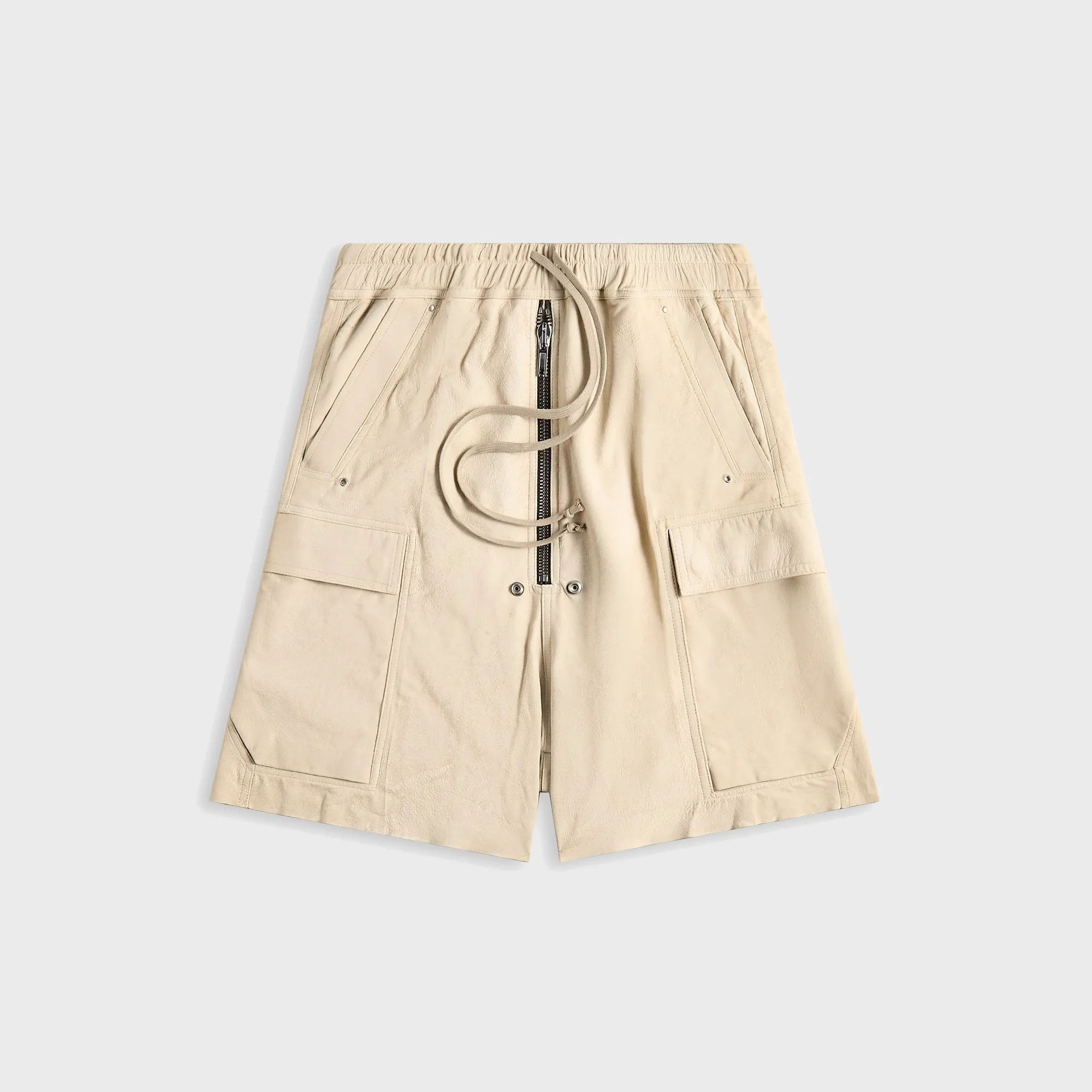 Rick Owens Shorts In Pelle Cargobela - Dinge Chic Design