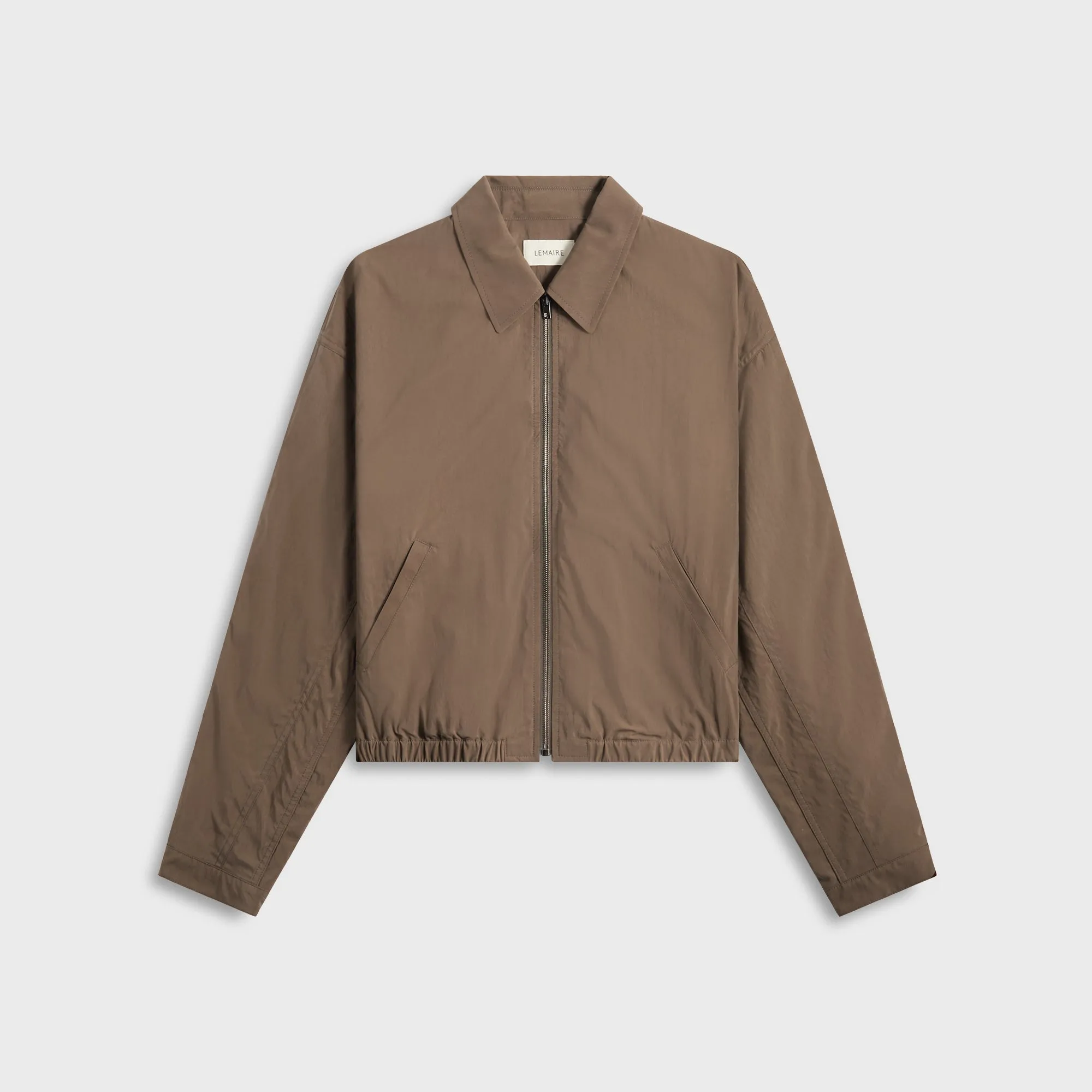 Lemaire Zipped Blouson - Walnut Everyday Urban Style