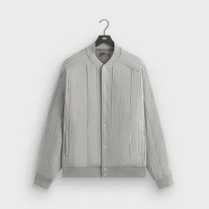 Kith Marvin Bomber Jacket - Mid Heather Grey High Performance Blend