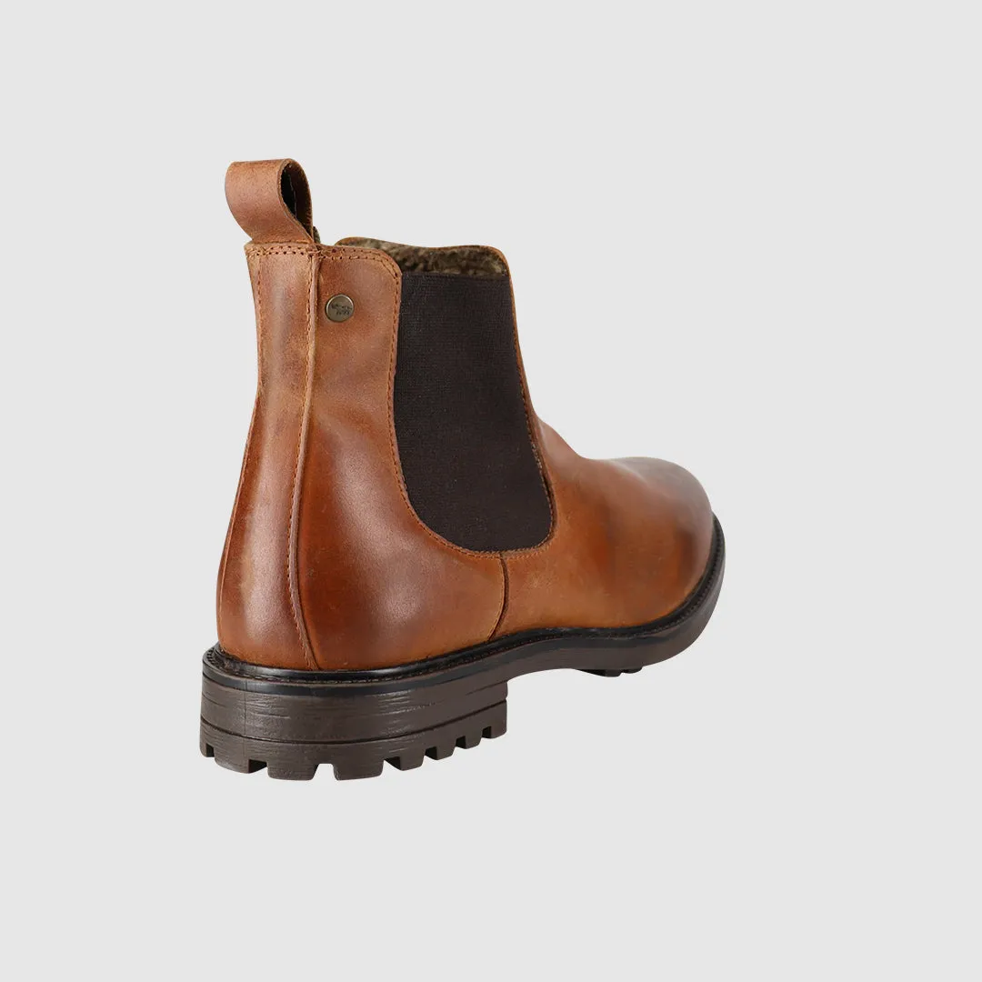 Sturdy Build Rodeo Chelsea Boots Cognac