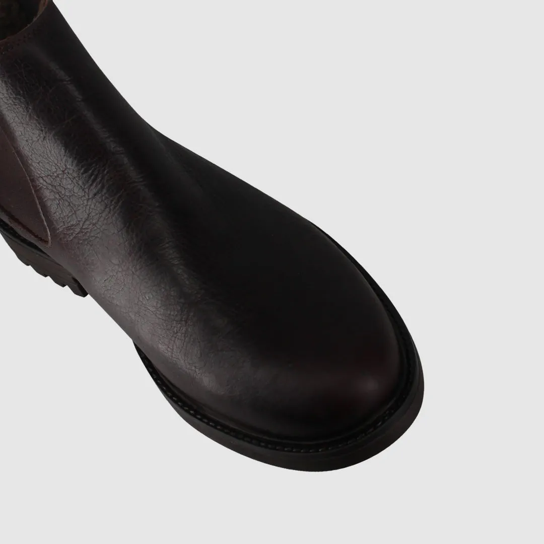 Rodeo Chelsea Boots Dark Brown Minimal Weight