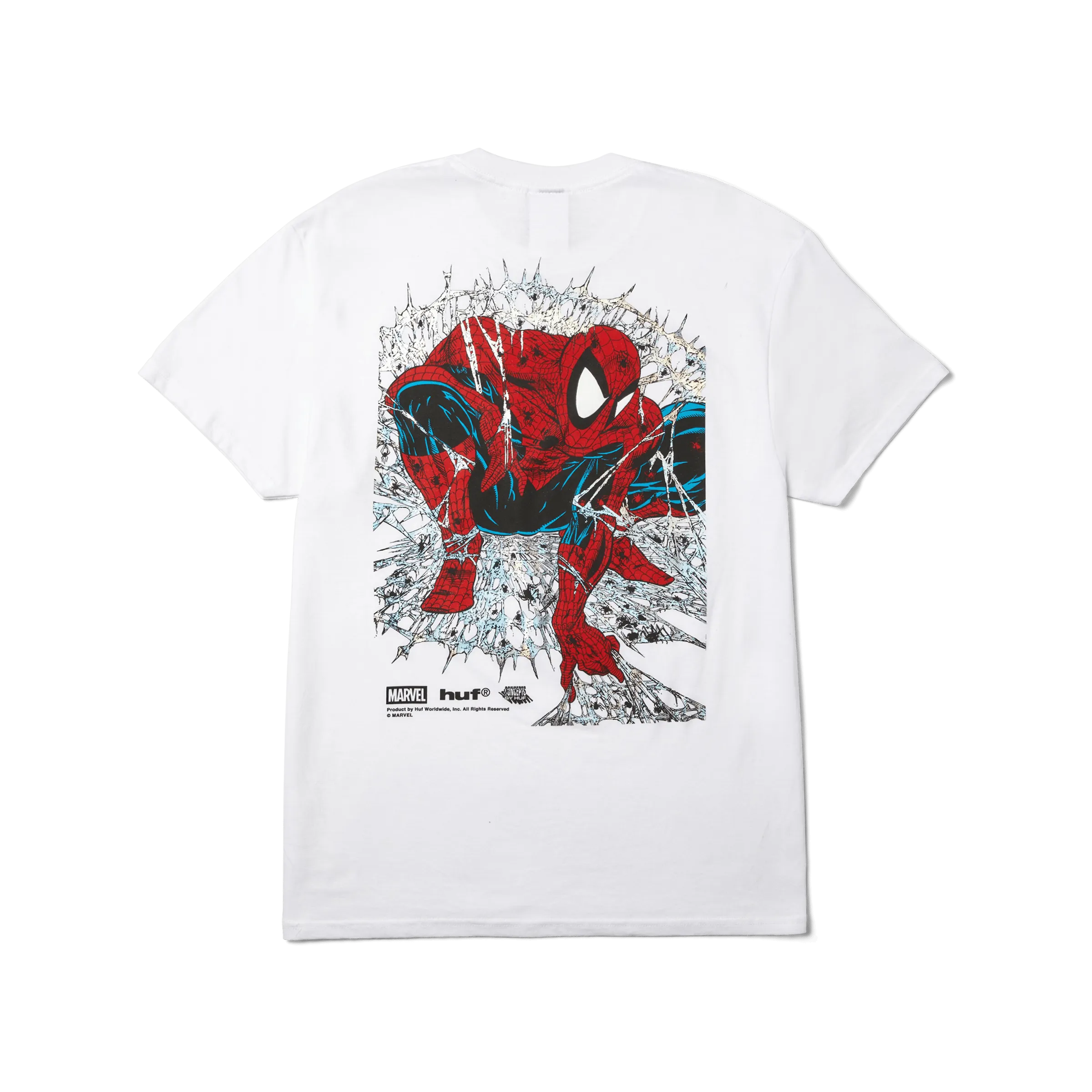 Textured Surface HUF x Marvel Spider-Man Arachknight T-Shirt