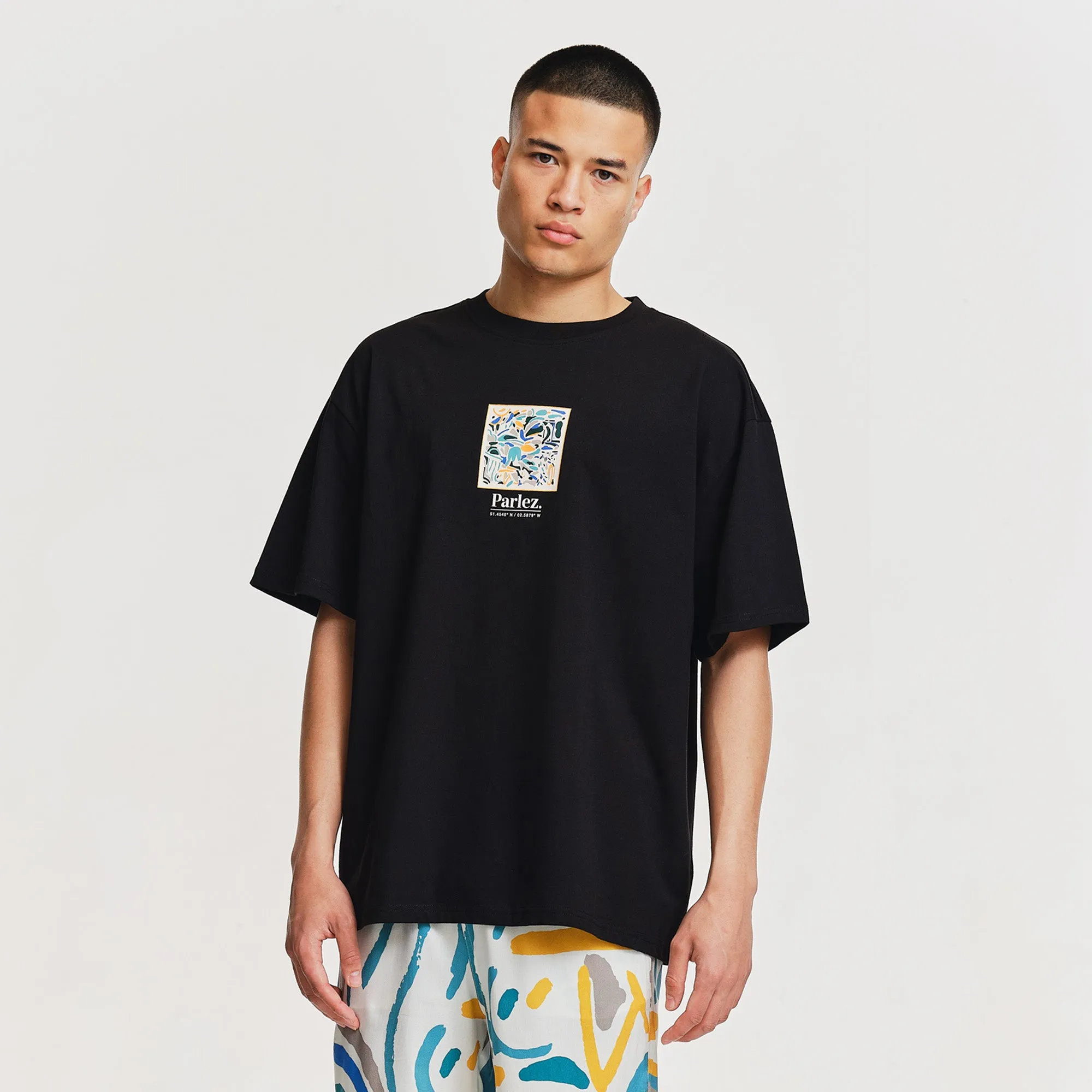 Comfort and Ease Exemplar Oversized T-Shirt Black