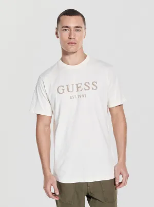 EthicalProduction White Guess Box Logo T-Shirt