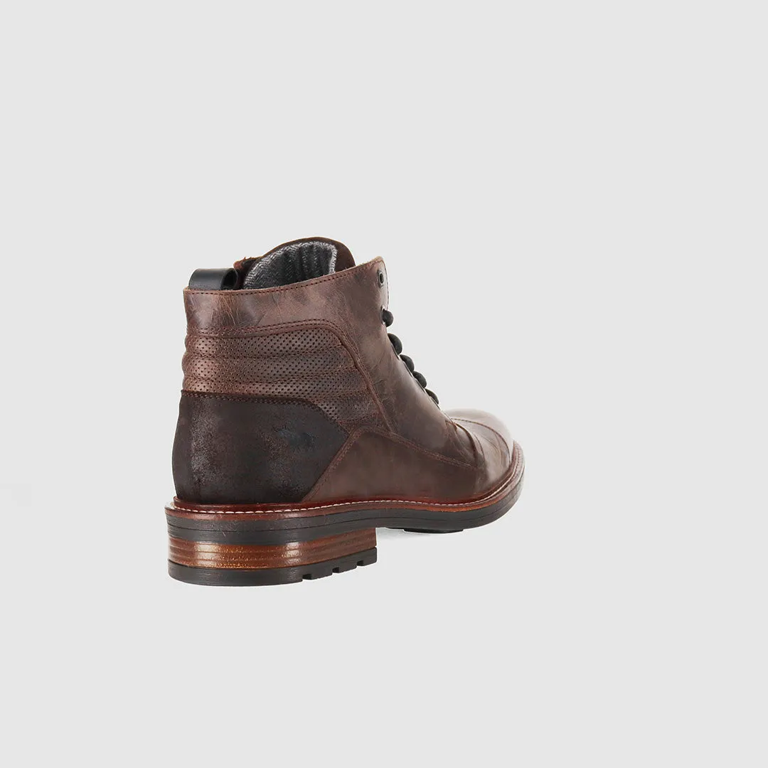 Indiana Lace Up Boots Dark Brown Noise free ReinforcedHeel