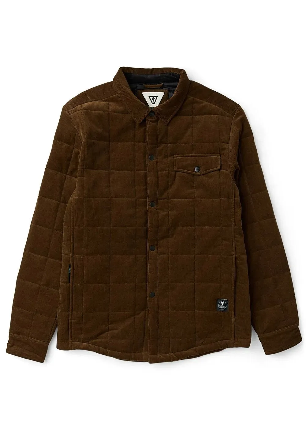 Vissla Mens Jacket Cronkite Organic Cord RibbedTrims