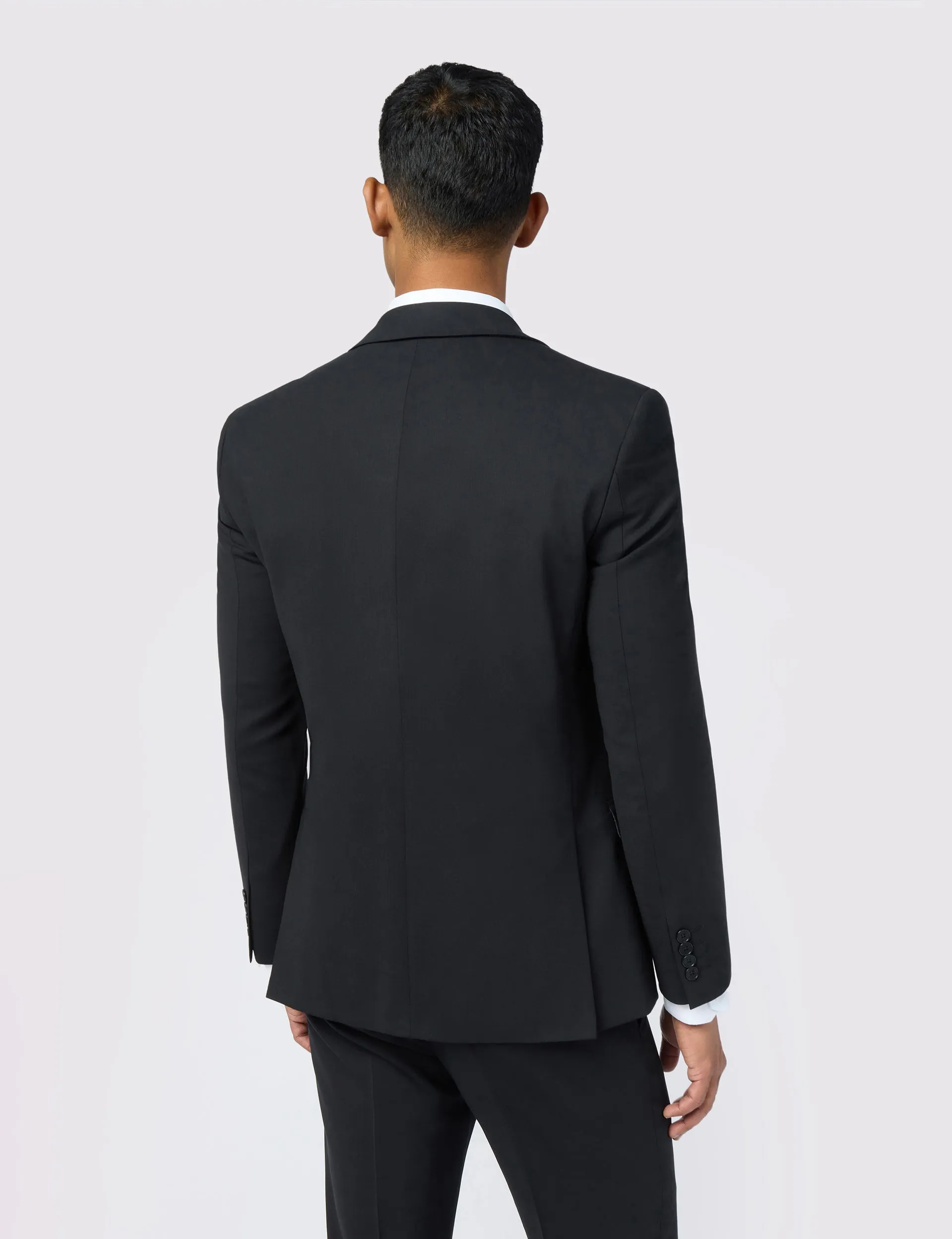 SAHPOSJ | BLACK FullLengthZip snap closure