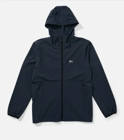 Salty Crew Mens Jacket Stowaway Windbreaker Mild Weather Comfy Fit Piece