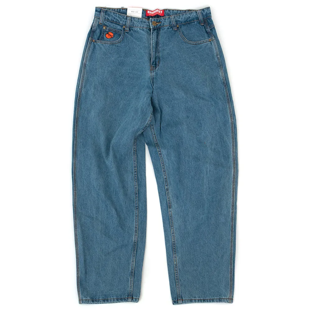 Santosuosso Denim Jeans (Washed Indigo) Warm design