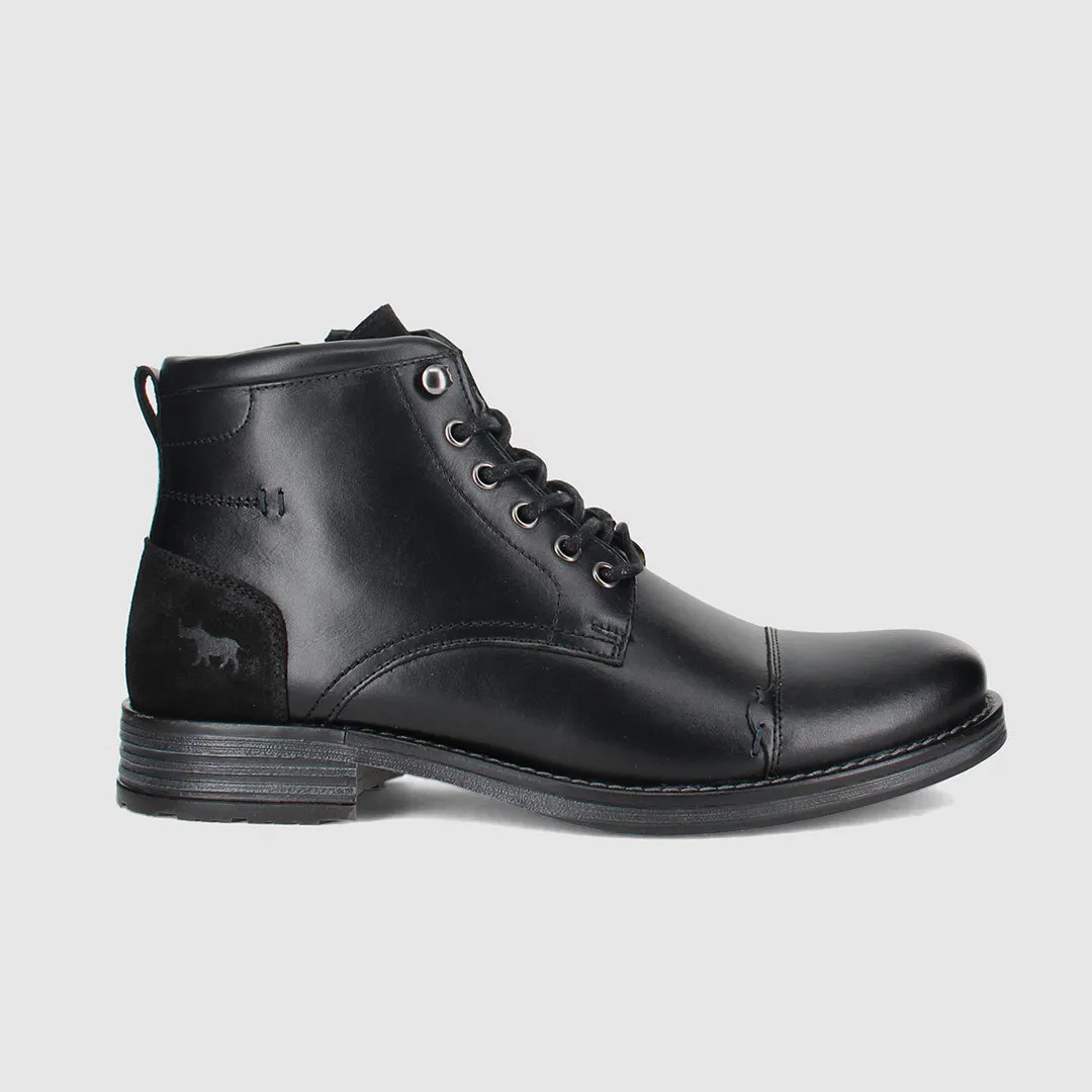 Comfortable Balance Scotia Lace Up Boots Black