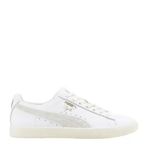 Puma Clyde Base Trainer Puma White / Whisper White / Puma Team Gold Non Slip Wellness Seekers Rich Jewel