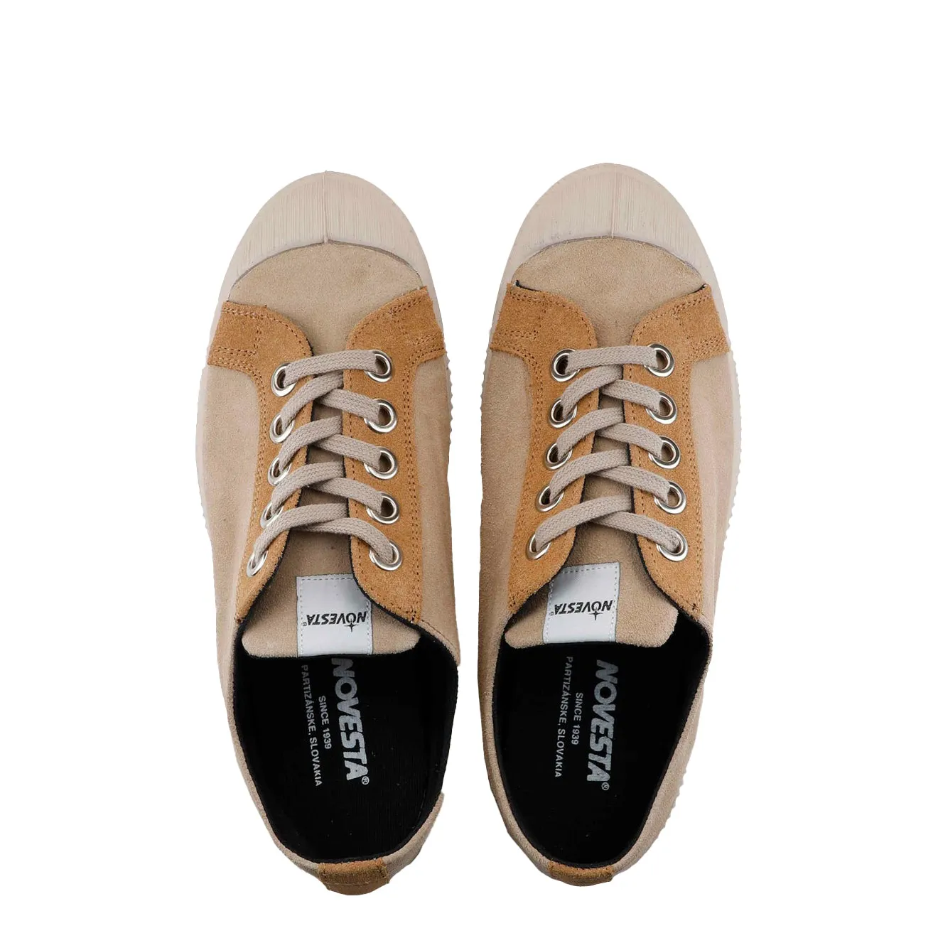 Novesta Star Master Suede Trainer Beige Comfort Padding Padded Comfort Cold Weather
