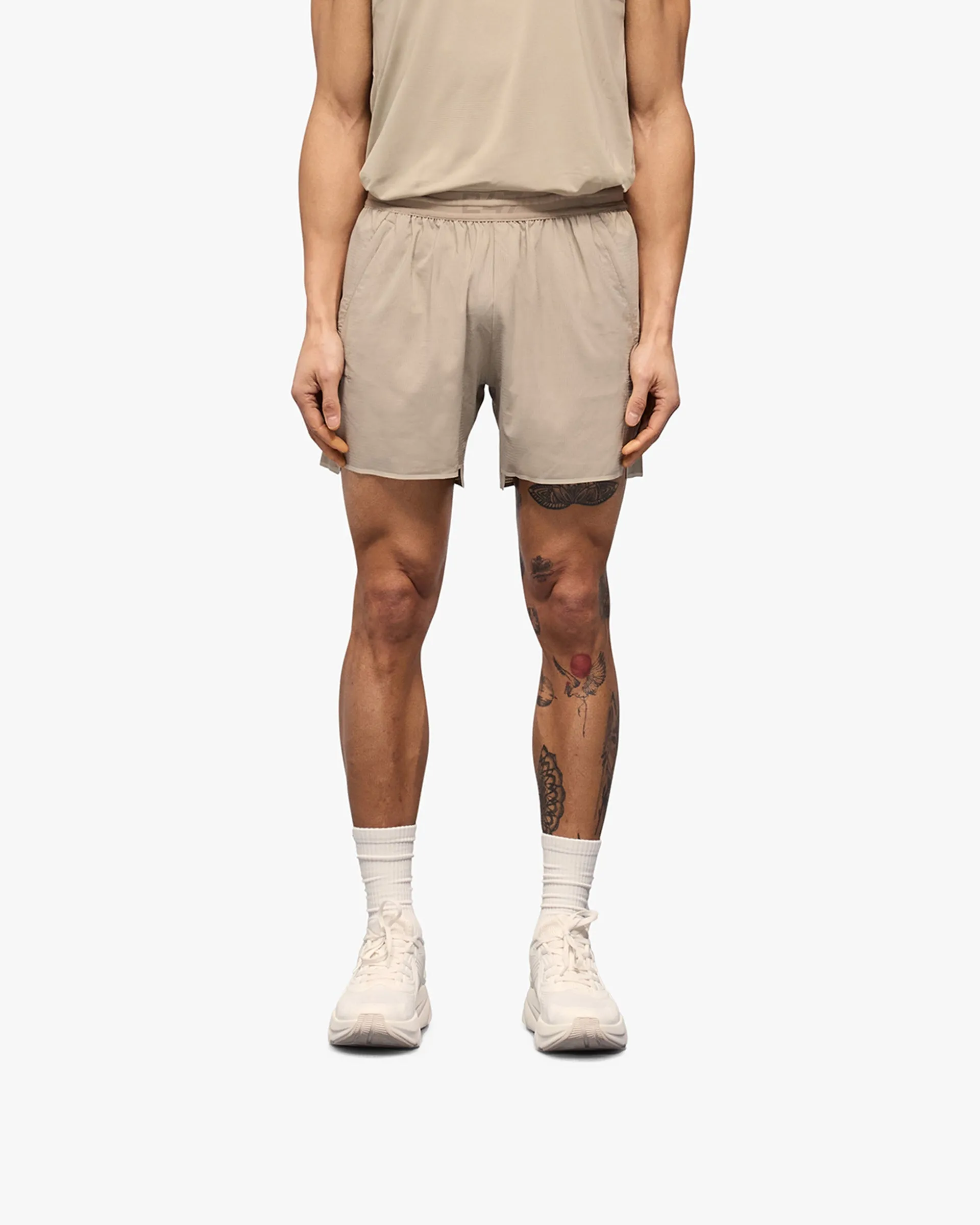 Team 247 Aero Shorts - Pebble Cotton Blend