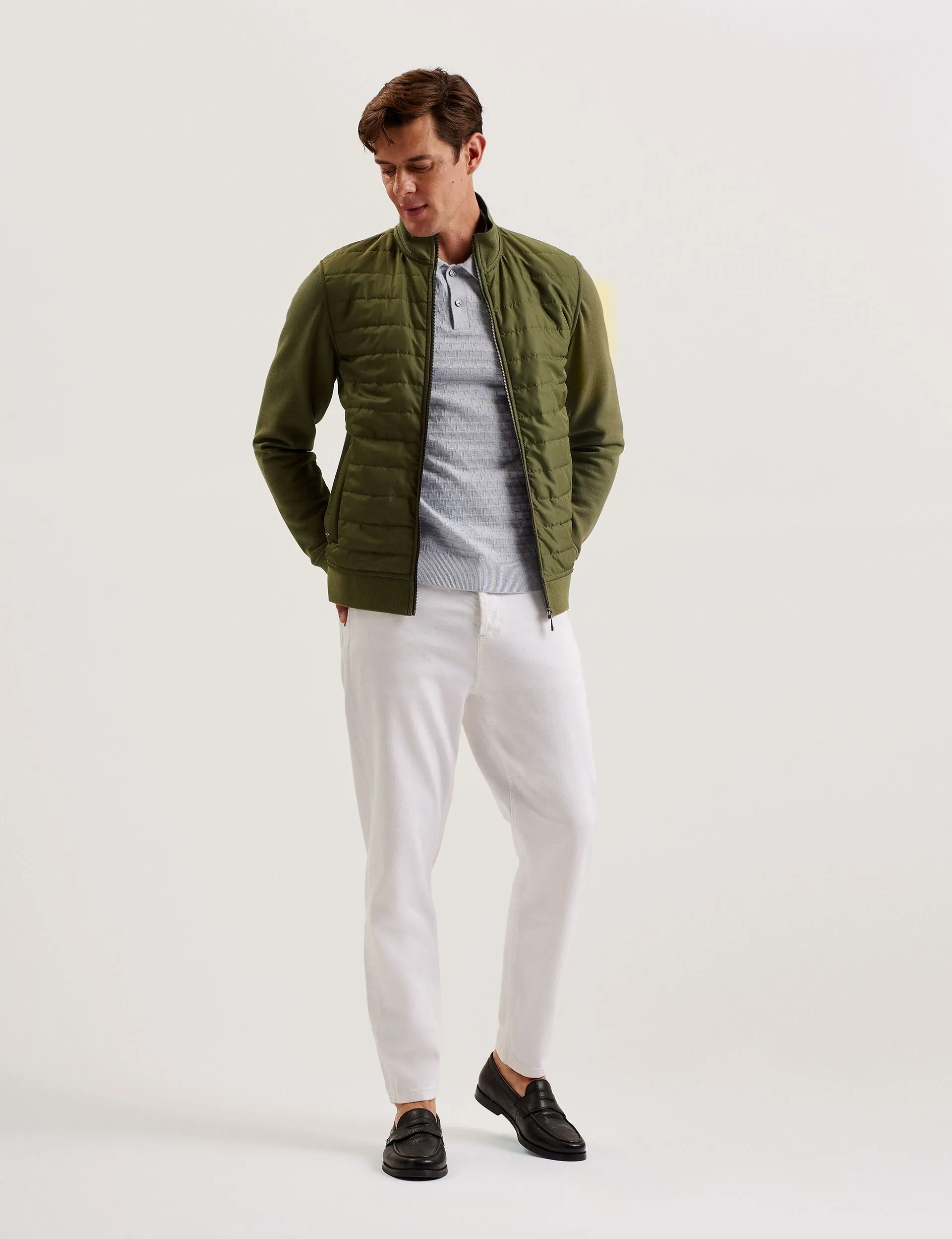 ENTIL | KHAKI StretchableMaterial