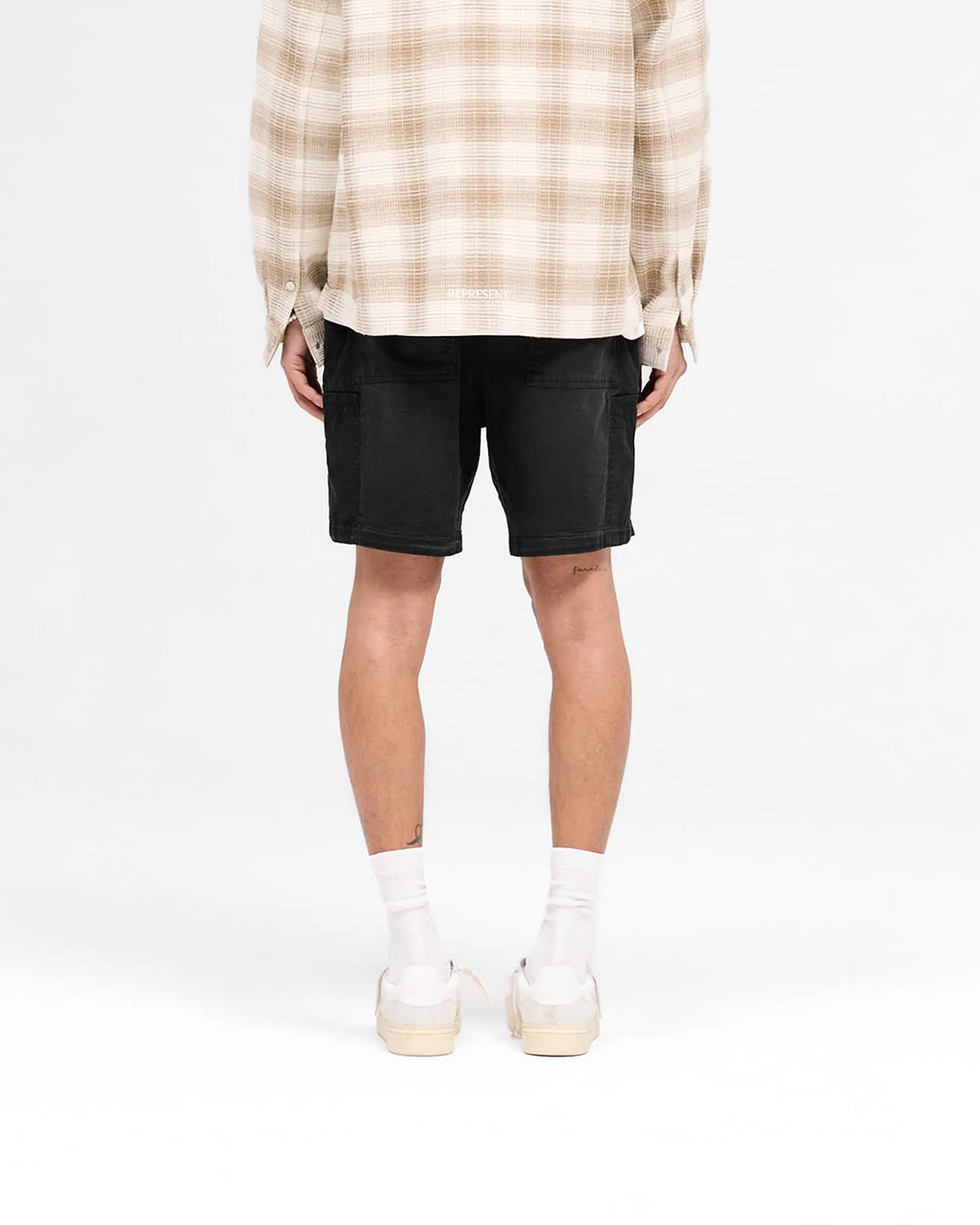 Freestyle Comfort Clean Lines Season Cargo Short - Jet Black
