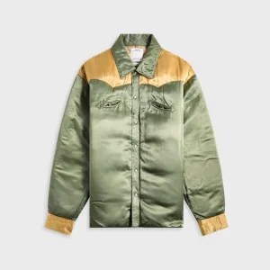 Non Restrictive Cut Visvim Lightcloud Down Jacket - Light Green