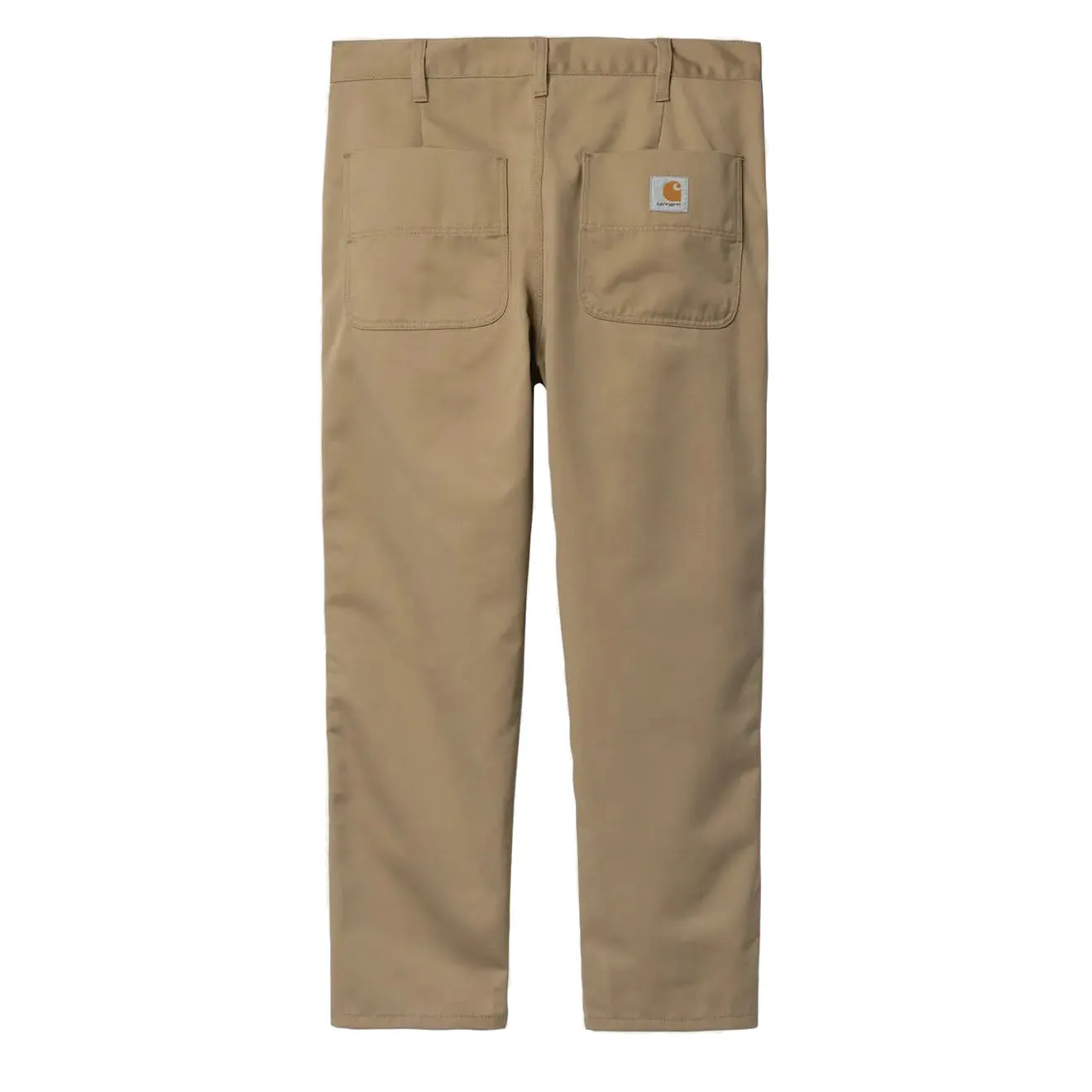 Carhartt WIP Abbott Pant Leather Stone Washed Daily Comfort Fit Rugged Wear