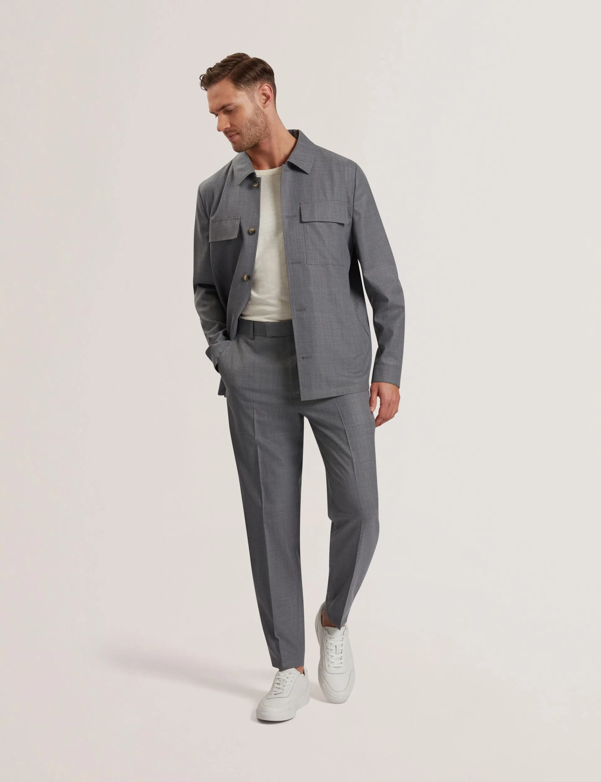 SELWYNJ | MID-GREY QuickDryFinish BreathableLining