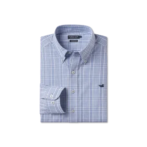 Seasonal Style Shenandoah Performance Check Dress Shirt