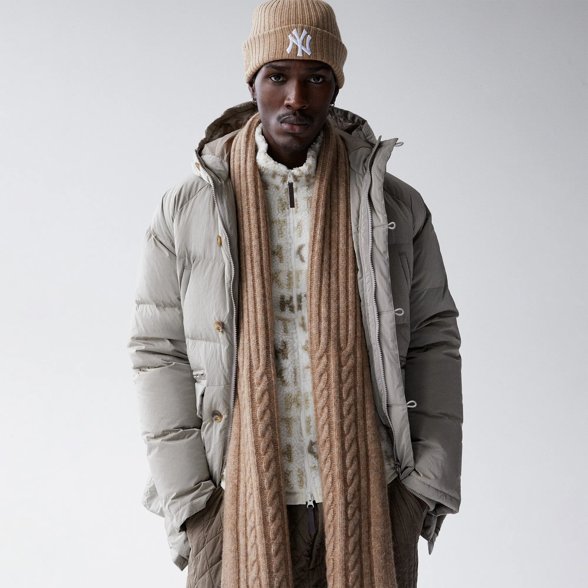 Warmth Without Bulk Reinforced Edging Kith Leroy Parka - Canvas