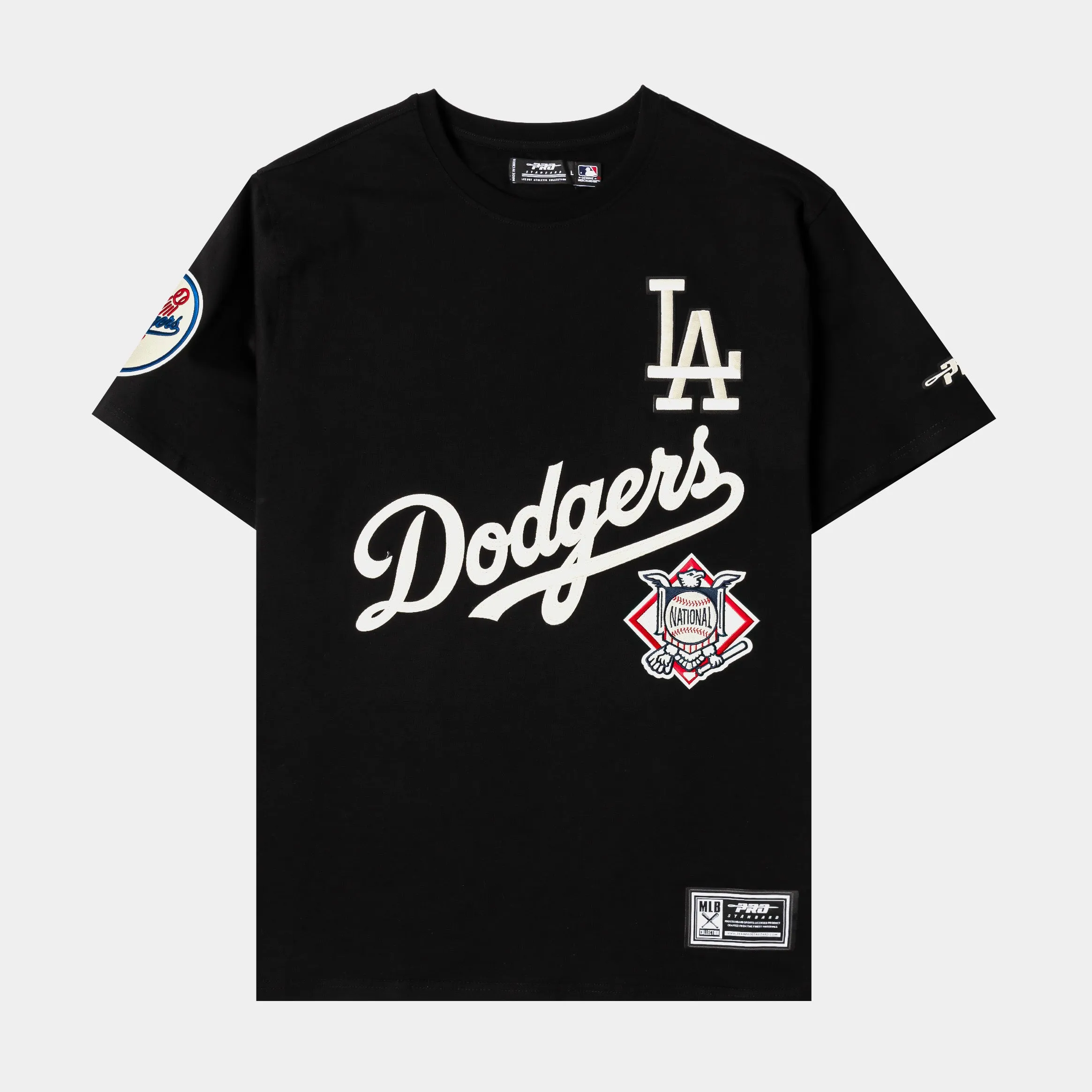 Seasonal top Shoe Palace Exclusive Los Angeles Dodgers Modern Originals Mens Short Sleeve Shirt (Black)