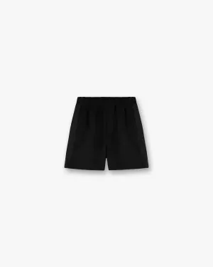 Valentine's gift Knitted Panel Short - Black