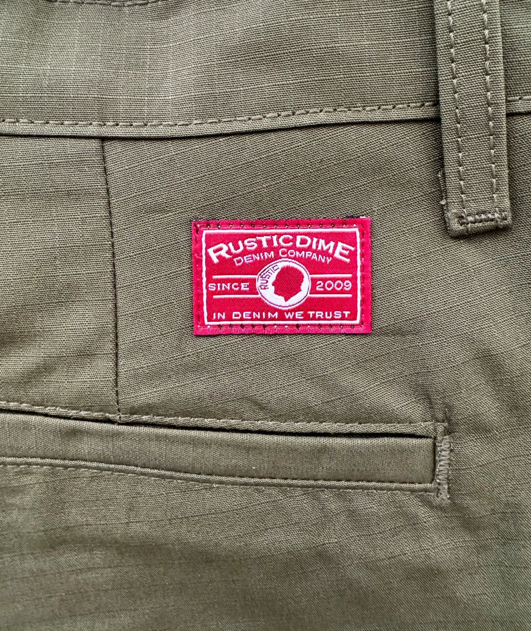 ComfortWaistband Cozy Design OLIVE RIPSTOP | WORKWEAR CHINO CLASSIC