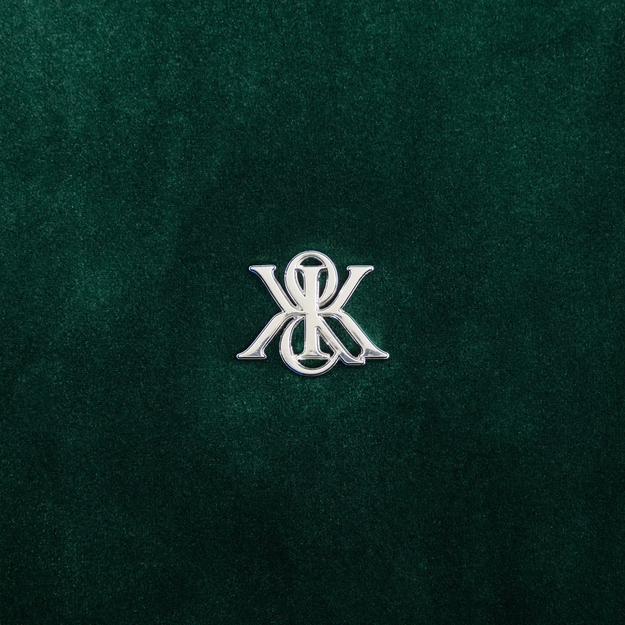 Kith Velvet Rui Track Jacket - Stadium Snag Free Zipper Technology Mid Length Cut