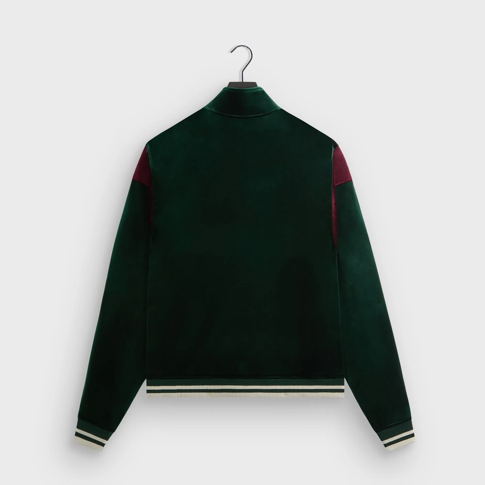 Kith Velvet Rui Track Jacket - Stadium Stretch Comfort Fit Eco Friendly Dye