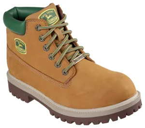 Skechers Mens Boot Sergeants-Dozer Wheat Mud Resistant Daily Walks Comfort Lining Snowy Path