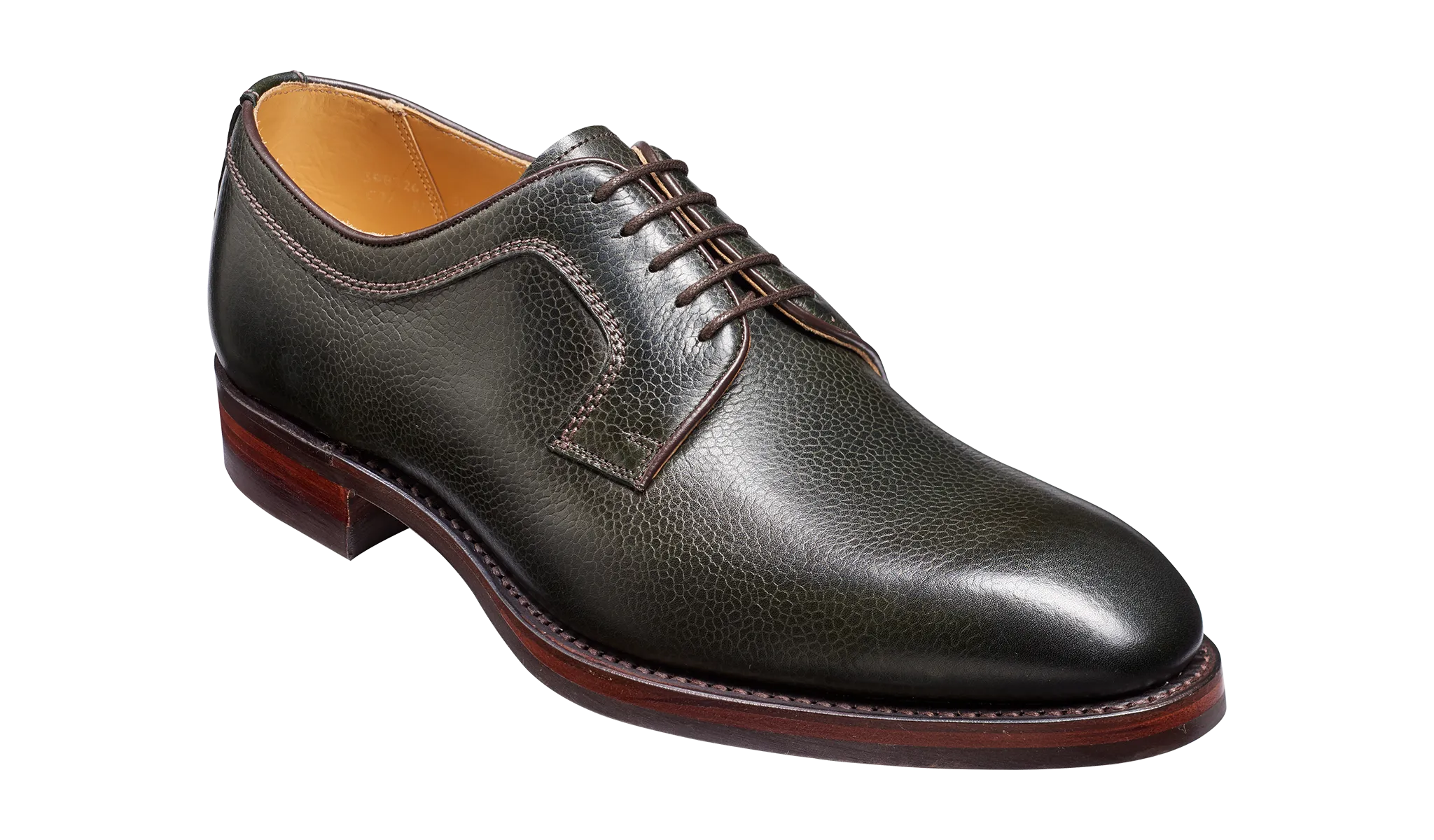 Skye - Olive Green Grain Day Shade Classic Cap Toe Style