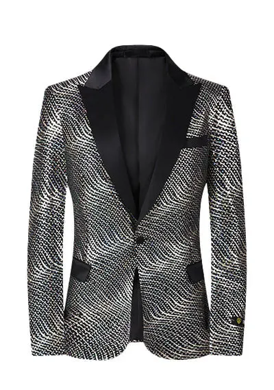 Waterproof Material Suslo Couture FB14 Fancy Blaze Silver