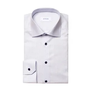 shopping spree Eton - Contemporary Fit Patterned Shirt in Lilac