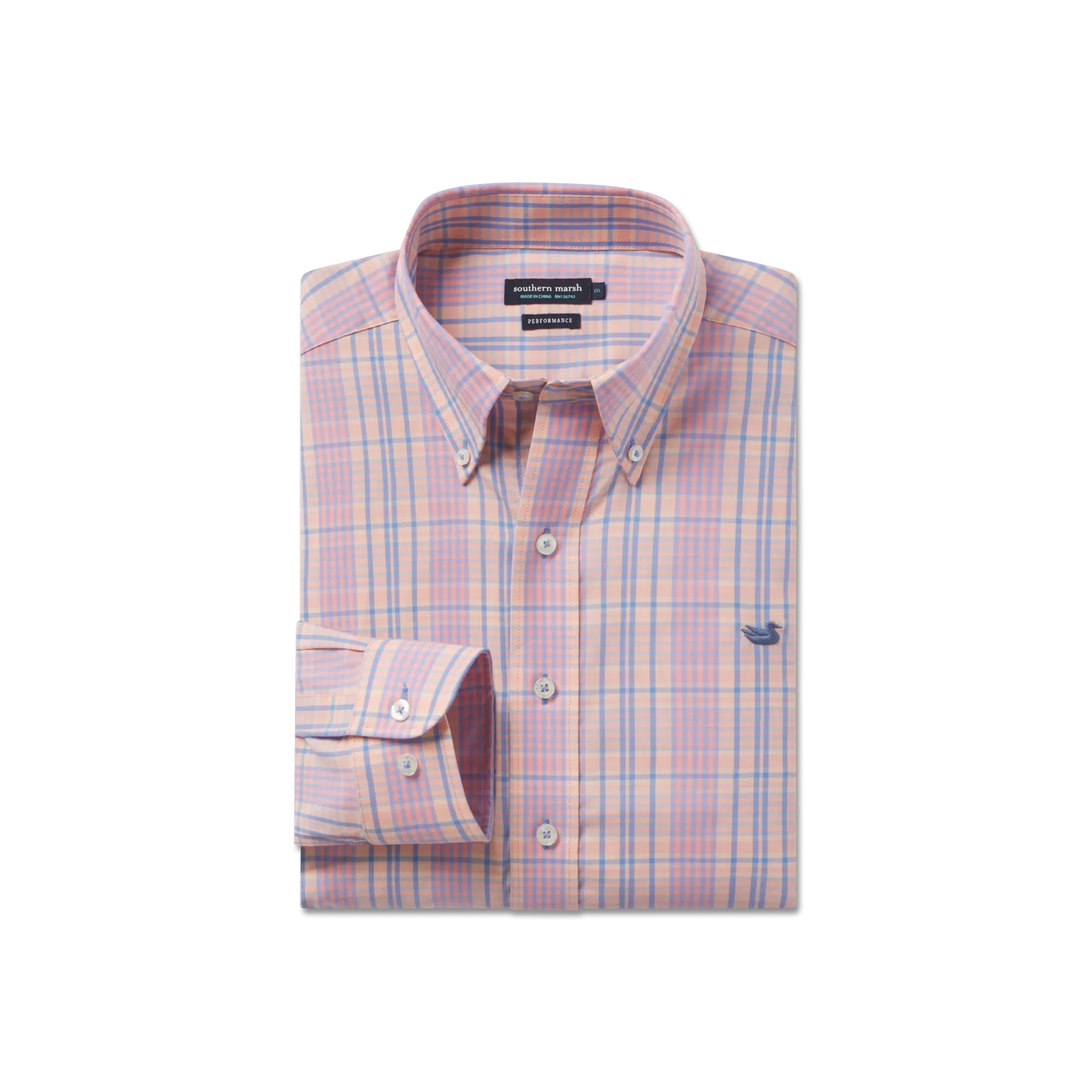 Unstructured Shoulder Caicos Performance Dress Shirt