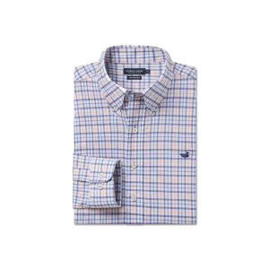 Sophisticated Elegance Anti Odor Treatment Chambers Performance Gingham Dress Shirt