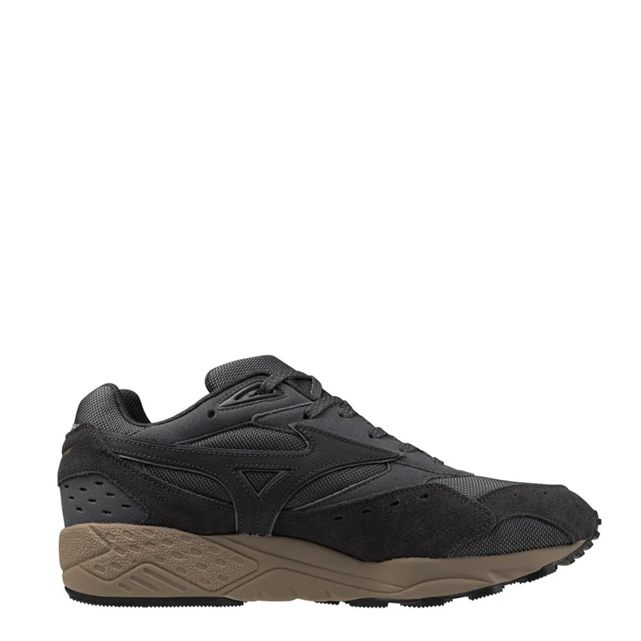 Mizuno Contender Cordura Iron Gate / Black Sand / Fossil Arch Support Daily Walk Curve Hug