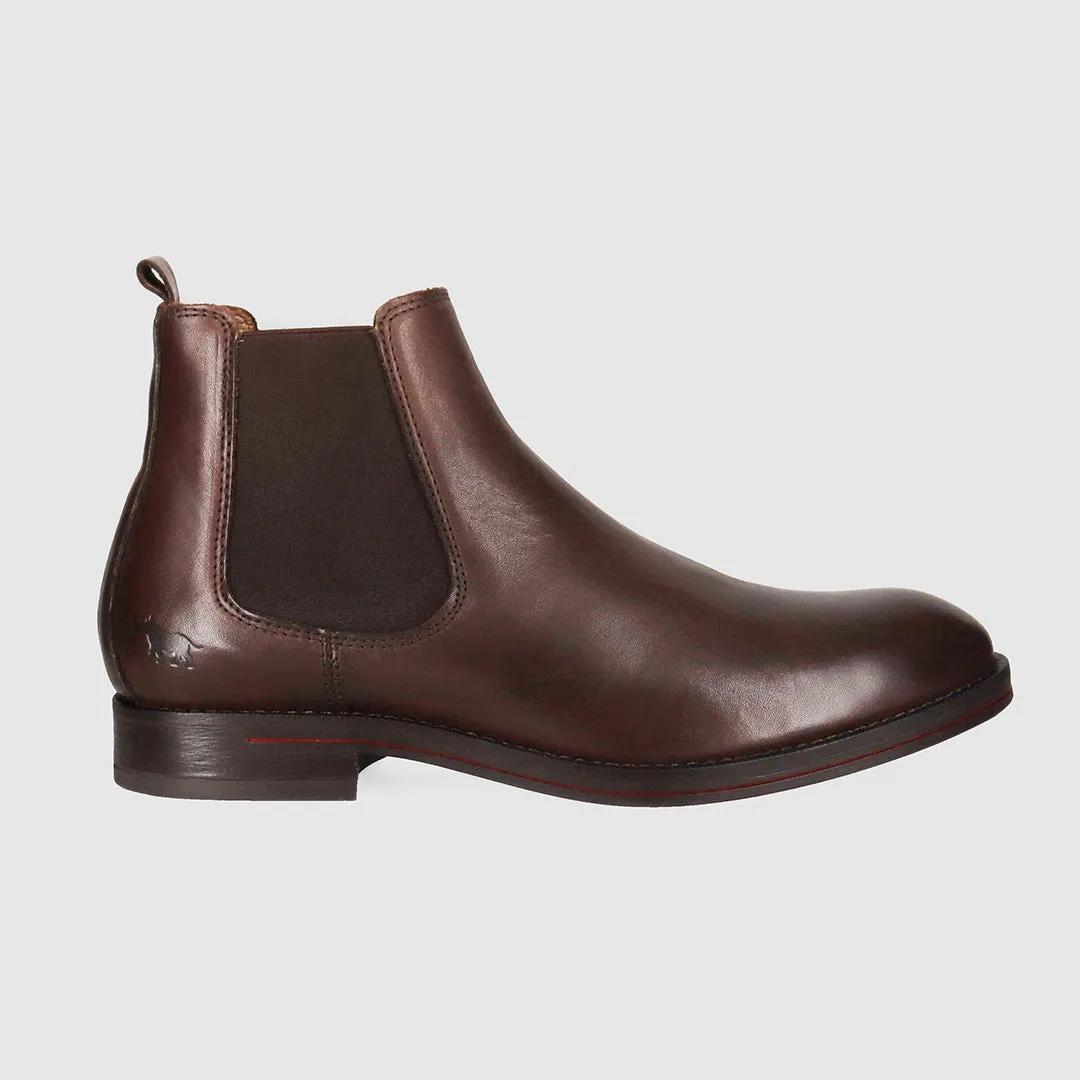 Breathable mesh Nature Ready Winner Chelsea Boots Dark Brown