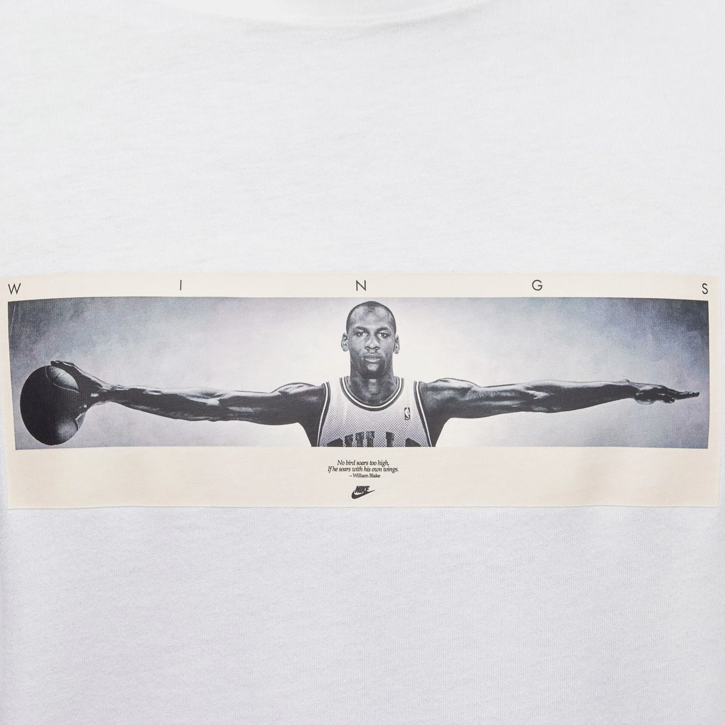 MJ Wings Brand Photo Mens Long Sleeve Shirt (White/Black) Perfect Fit Durable Knitwear