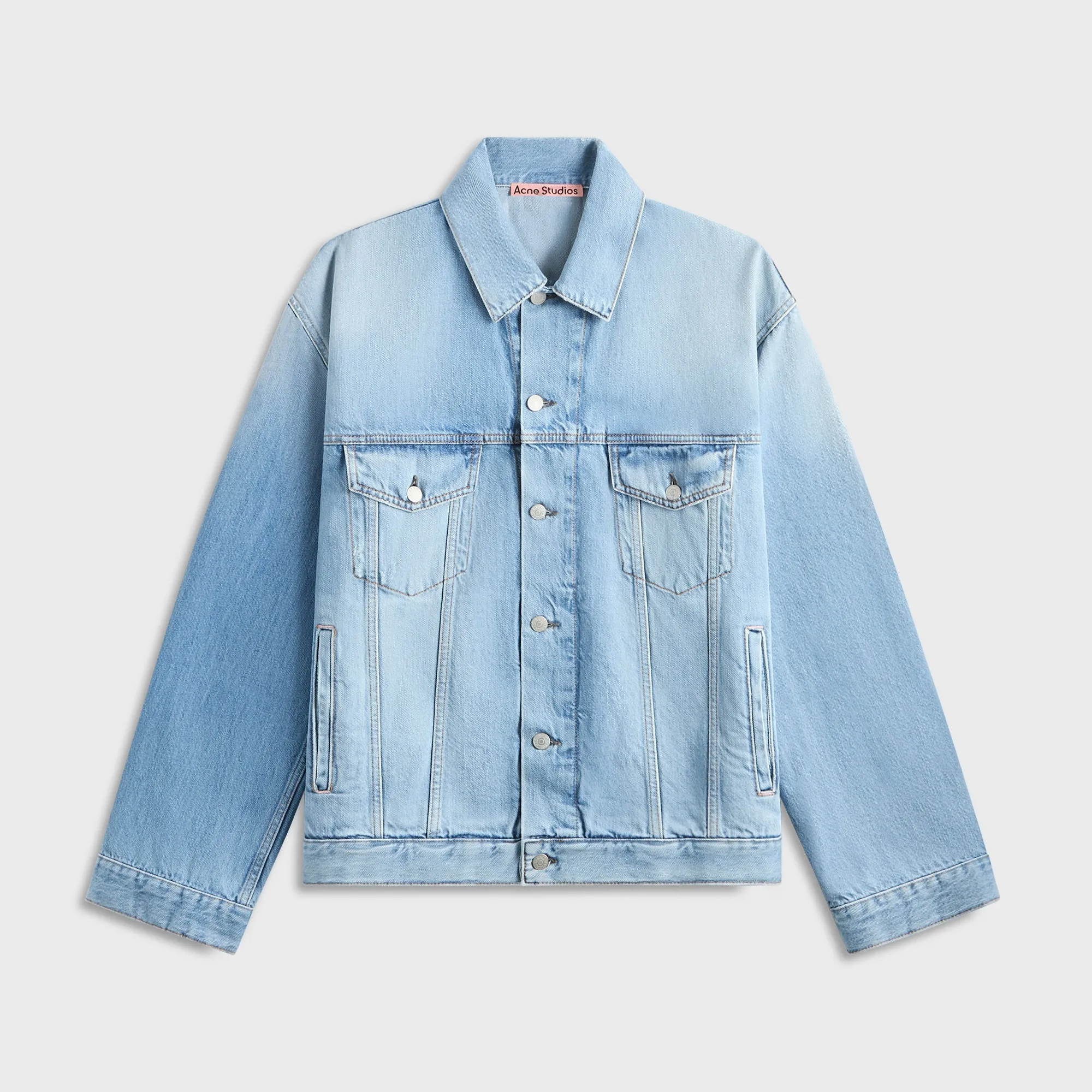 Mesh Ventilation Panels Acne Studios Denim Jacket - Light Blue