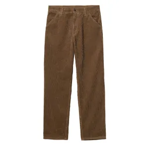 CompressionFitFabric Carhartt WIP Single Knee Pant Tamarind Coventry Corduroy 34 Leg