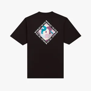 Solar T-Shirt Black Layered Look Wear adults'