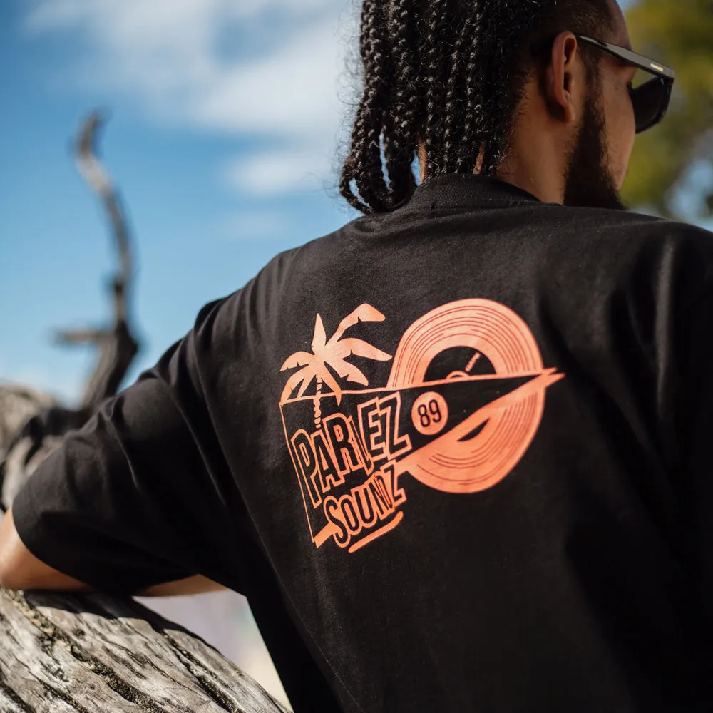 Holiday Style Trend Comfy Layer Wear Sonus T-Shirt Black