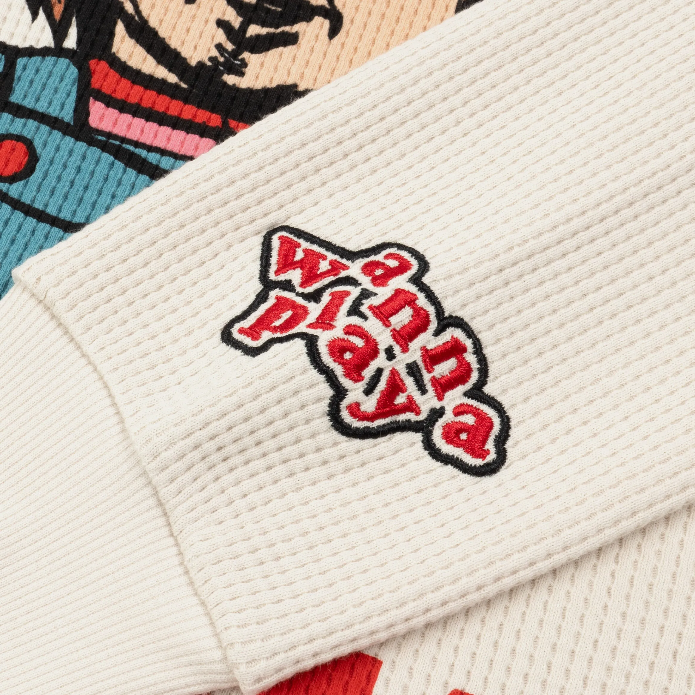 discount offer SP x Chucky Players Club Thermal Mens Long Sleeve Shirt (White/Red)