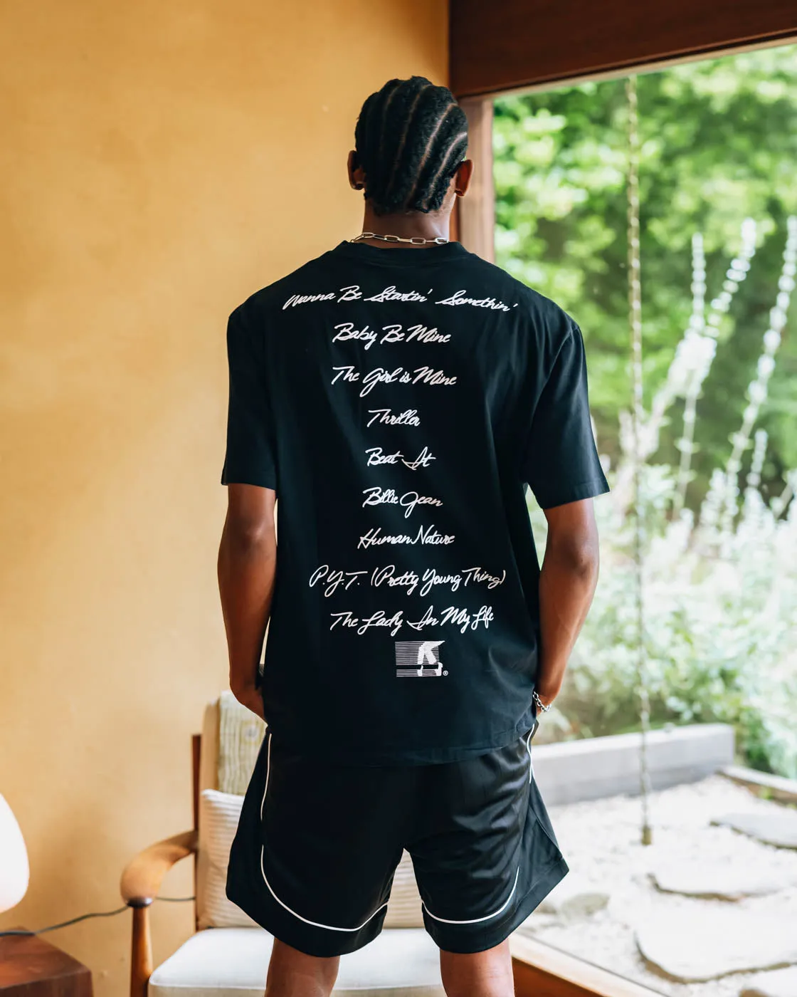 Everyday Layering SP x Michael Jackson Thriller Mens Short Sleeve Shirt (Black)