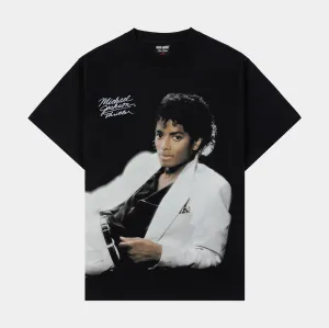 Elastic Fit long sleeved SP x Michael Jackson Thriller Mens Short Sleeve Shirt (Black)